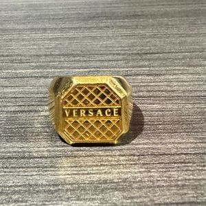 Mens Versace ring
